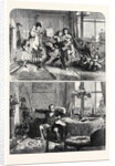 Christmas Time First and Second Floors, 1867 by Anonymous
