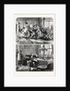 Christmas Time First and Second Floors, 1867 by Anonymous