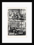 Christmas Time First and Second Floors, 1867 by Anonymous