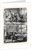 Christmas Time First and Second Floors, 1867 by Anonymous