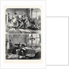 Christmas Time First and Second Floors, 1867 by Anonymous
