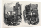 Effects of the Explosion at Clerkenwell: Interiors of Houses in Corporation Lane London UK 1867 by Anonymous