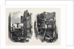 Effects of the Explosion at Clerkenwell: Interiors of Houses in Corporation Lane London UK 1867 by Anonymous