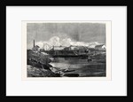 The Inundations in the Fens: The Syphon Dam of the Middle-Level Drain 1862 by Anonymous
