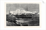 The Inundations in the Fens: The Syphon Dam of the Middle-Level Drain 1862 by Anonymous