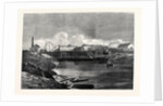 The Inundations in the Fens: The Syphon Dam of the Middle-Level Drain 1862 by Anonymous