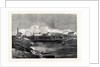 The Inundations in the Fens: The Syphon Dam of the Middle-Level Drain 1862 by Anonymous