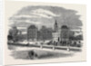 The Queen's Visit to Germany: The Ducal Palace and Church of St Moritz Coburg 1862 by Anonymous