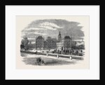 The Queen's Visit to Germany: The Ducal Palace and Church of St Moritz Coburg 1862 by Anonymous