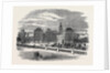 The Queen's Visit to Germany: The Ducal Palace and Church of St Moritz Coburg 1862 by Anonymous