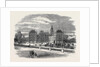 The Queen's Visit to Germany: The Ducal Palace and Church of St Moritz Coburg 1862 by Anonymous
