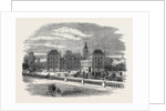 The Queen's Visit to Germany: The Ducal Palace and Church of St Moritz Coburg 1862 by Anonymous