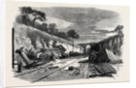Scene of the Recent Railway Accident at Winchburgh on the Edinburgh and Glasgow Railway 25 October 1862 by Anonymous