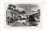 Scene of the Recent Railway Accident at Winchburgh on the Edinburgh and Glasgow Railway 25 October 1862 by Anonymous