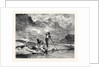 The International Exhibition: Chamois Hunters Reposing, 1862 by Anonymous