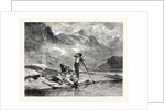The International Exhibition: Chamois Hunters Reposing, 1862 by Anonymous