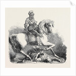 The International Exhibition: Charles I. And His Standard-Bearer in Aluminium Exhibited by Bell and Co. 1862 by Anonymous