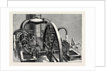 The International Exhibition: Blowing-Engine in the Belgian Department of the Western Annexe 1862 by Anonymous