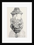 The International Exhibition: Carved Ivory Cup, in the Zollverein Department 1862 by Anonymous