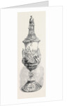 The International Exhibition: Carved Ivory Cup, in the Zollverein Department 1862 by Anonymous