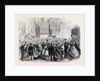 The International Exhibition: A Scene Near the Eastern Dome on the Closing Day 1862 by Anonymous