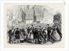 The International Exhibition: A Scene Near the Eastern Dome on the Closing Day 1862 by Anonymous