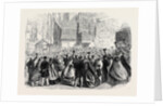 The International Exhibition: A Scene Near the Eastern Dome on the Closing Day 1862 by Anonymous