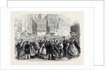 The International Exhibition: A Scene Near the Eastern Dome on the Closing Day 1862 by Anonymous