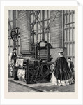 The International Exhibition: Smith's Power-Loom for Weaving Tufted Pile Carpets 1862 by Anonymous