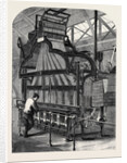 The International Exhibition: Swiss Jacquard-Loom for Weaving Ribbons 1862 by Anonymous