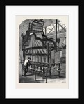 The International Exhibition: Swiss Jacquard-Loom for Weaving Ribbons 1862 by Anonymous