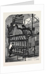 The International Exhibition: Swiss Jacquard-Loom for Weaving Ribbons 1862 by Anonymous