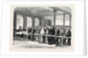 The Cotton Famine: Distributing Tickets for Bread Soup Meat Meal Coal Etc. At the Office of a District Provident Society Manchester 1862 by Anonymous
