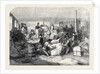 The Cotton Famine: Making Up Parcels of Clothing at the Industrial Institution Manchester 1862 by Anonymous