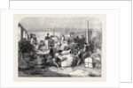 The Cotton Famine: Making Up Parcels of Clothing at the Industrial Institution Manchester 1862 by Anonymous