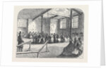 The Cotton Famine: Waiting Room at the District Provident Institution Manchester 1862 by Anonymous