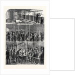 The Cotton Famine: The Society of Friends' Soup Kitchen Ball Street Lower Moseley Street Manchester 1862 by Anonymous