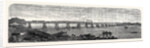 Viaduct Over the Taptee Near Surat for the Bombay Baroda and Central India Railway 1862 by Anonymous