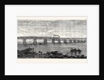 Viaduct Over the Taptee Near Surat for the Bombay Baroda and Central India Railway 1862 by Anonymous