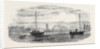 The Shellfish Supplies: Oyster-Boats Dredging Off Prestonpans 1862 by Anonymous