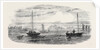 The Shellfish Supplies: Oyster-Boats Dredging Off Prestonpans 1862 by Anonymous