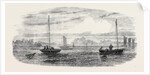 The Shellfish Supplies: Oyster-Boats Dredging Off Prestonpans 1862 by Anonymous