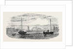 The Shellfish Supplies: Oyster-Boats Dredging Off Prestonpans 1862 by Anonymous