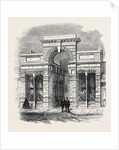Entrance to the Agricultural Hall from the High Street Islington 1862 by Anonymous
