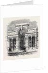 Entrance to the Agricultural Hall from the High Street Islington 1862 by Anonymous