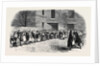 The Cotton Famine: Operatives Waiting for Their Breakfast in Mr. Chapman's Courtyard Mottram Near Manchester 1862 by Anonymous