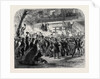 The Election of Mr. Horatio Seymour Governor of the State of New York: Democratic Procession Passing the New York Hotel 1862 by Anonymous