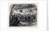 The Election of Mr. Horatio Seymour Governor of the State of New York: Democratic Procession Passing the New York Hotel 1862 by Anonymous