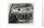 The Election of Mr. Horatio Seymour Governor of the State of New York: Democratic Procession Passing the New York Hotel 1862 by Anonymous