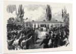 The Austro-Prussian War: Arrival of Garibaldi at the Milan Railway Station 1866 Italy by Anonymous